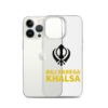 Raj Karega Khalsa Clear Case for iPhone®