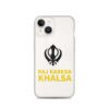 Raj Karega Khalsa Clear Case for iPhone® - Image 2