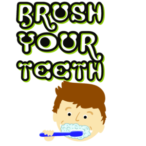 Brush Your Teeth Poster